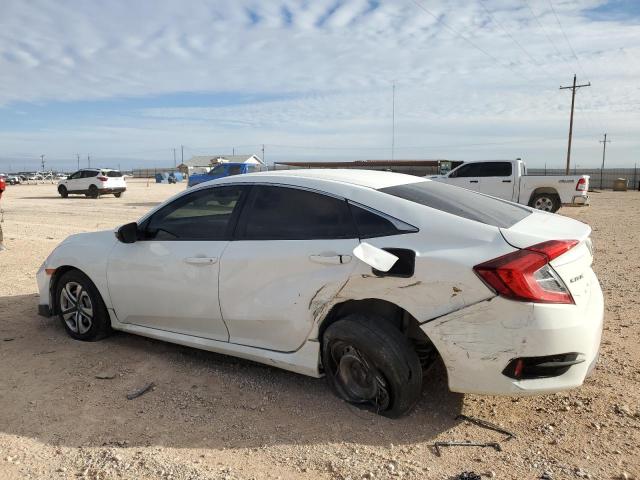 2HGFC2F55JH565018 - 2018 HONDA CIVIC LX WHITE photo 2