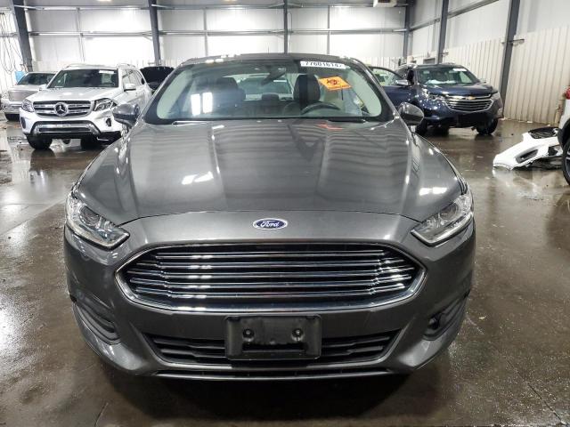 3FA6P0G73GR172919 - 2016 FORD FUSION S GRAY photo 5