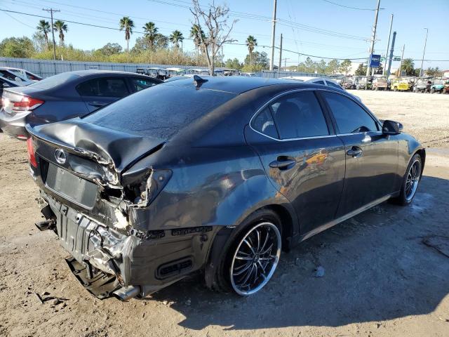 JTHCK262495031620 - 2009 LEXUS IS 250 CHARCOAL photo 3