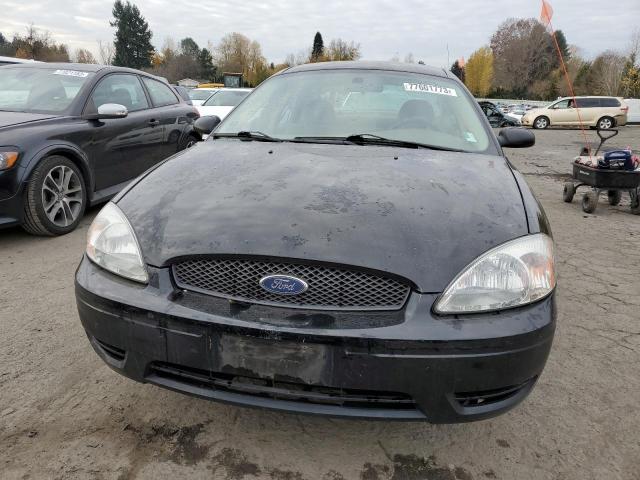 1FAFP53U07A139217 - 2007 FORD TAURUS SE BLACK photo 5