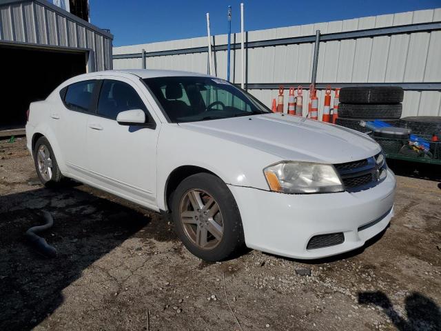 1C3CDZCB5CN325807 - 2012 DODGE AVENGER SXT WHITE photo 4