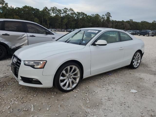 WAULFAFR6DA060904 - 2013 AUDI A5 PREMIUM PLUS WHITE photo 1