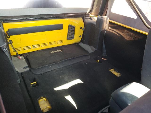 1C4AJWAG6FL702797 - 2015 JEEP WRANGLER SPORT YELLOW photo 11