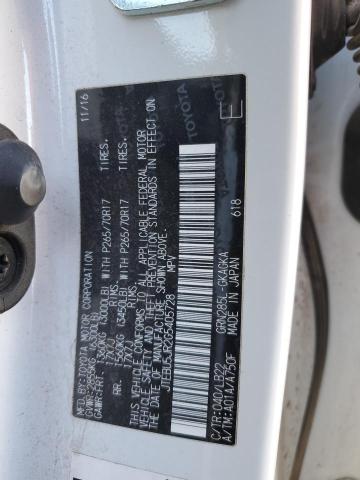 JTEBU5JR2G5405728 - 2016 TOYOTA 4RUNNER SR5/SR5 PREMIUM 白色 照片 13