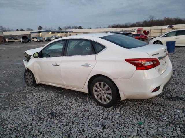 3N1AB7AP7GY307297 - 2016 NISSAN SENTRA S WHITE photo 2