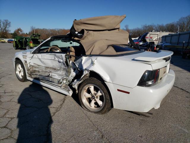 1FAFP45X71F132745 - 2001 FORD MUSTANG GT WHITE photo 2