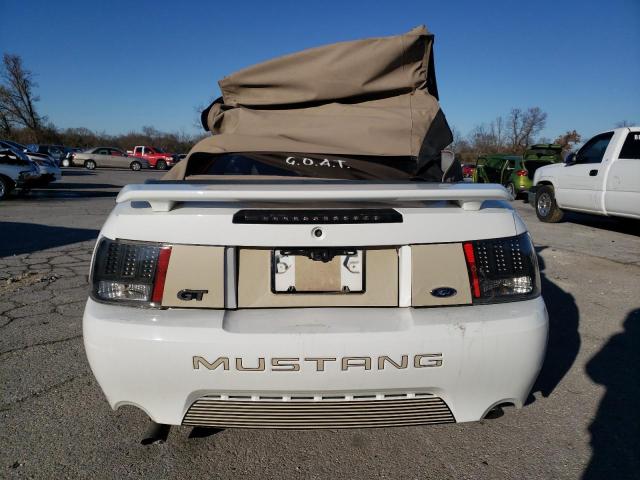 1FAFP45X71F132745 - 2001 FORD MUSTANG GT WHITE photo 6