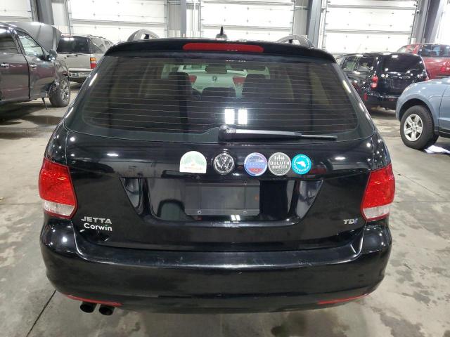 3VWPL7AJ5BM677886 - 2011 VOLKSWAGEN JETTA TDI BLACK photo 6