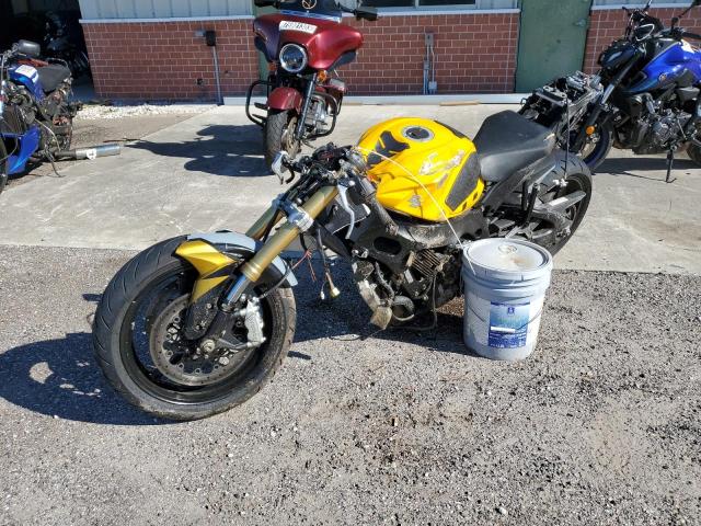 JS1GR7MA4C2101075 - 2012 SUZUKI GSX750 F YELLOW photo 2