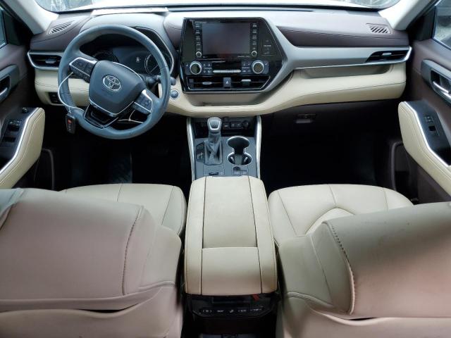 5TDGZRAH1LS510923 - 2020 TOYOTA HIGHLANDER XLE Azul foto 8