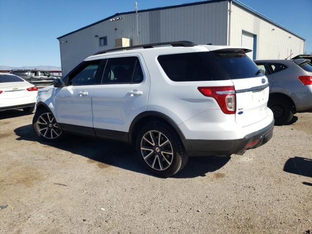 1FM5K7D89FGA34488 - 2015 FORD EXPLORER XLT WHITE photo 2