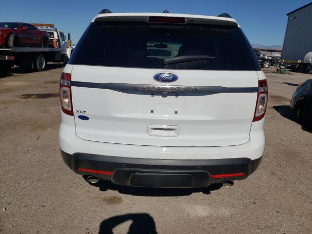 1FM5K7D89FGA34488 - 2015 FORD EXPLORER XLT WHITE photo 6