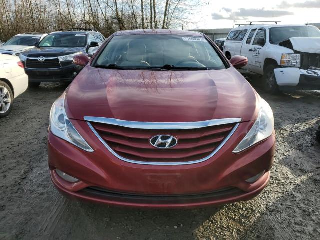 5NPEB4ACXDH523017 - 2013 HYUNDAI SONATA GLS RED photo 5