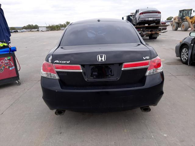 1HGCP3F81CA012455 - 2012 HONDA ACCORD EXL BLACK photo 6