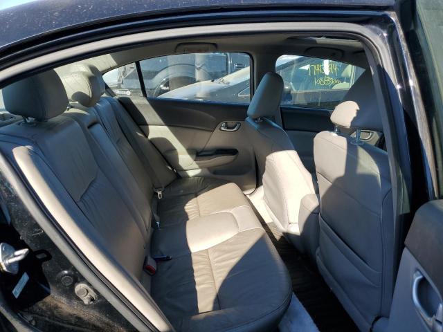 19XFB2F92CE014578 - 2012 HONDA CIVIC EXL შავი ფოტო 10