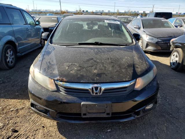 19XFB2F92CE014578 - 2012 HONDA CIVIC EXL შავი ფოტო 5