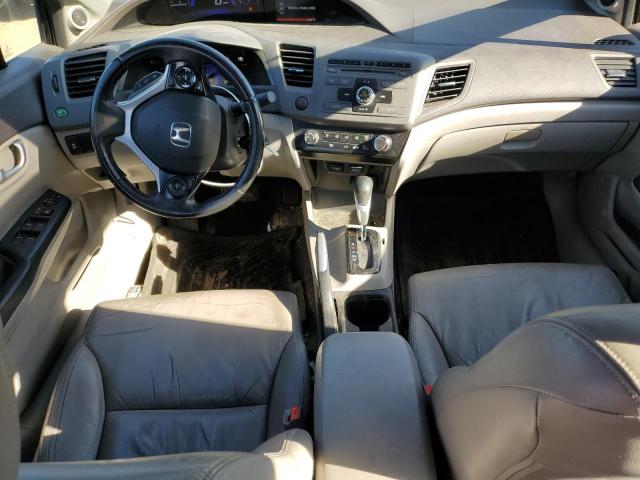 19XFB2F92CE014578 - 2012 HONDA CIVIC EXL შავი ფოტო 8