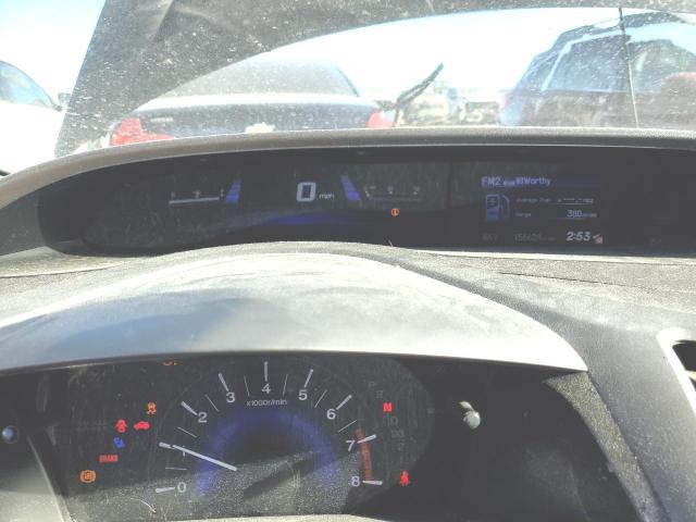 19XFB2F92CE014578 - 2012 HONDA CIVIC EXL შავი ფოტო 9