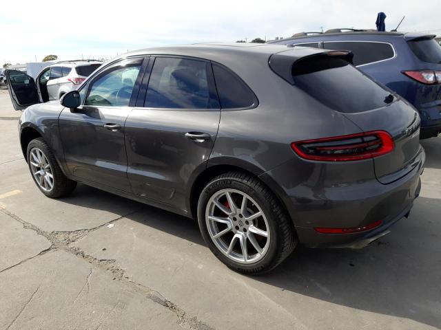 WP1AF2A51JLB71315 - 2018 PORSCHE MACAN TURBO GRAY photo 2