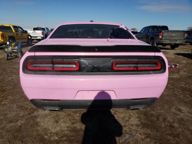 2C3CDZGG9MH580797 - 2021 DODGE CHALLENGER SXT PINK photo 6