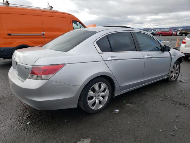 1HGCP36828A002640 - 2008 HONDA ACCORD EXL SILVER photo 3