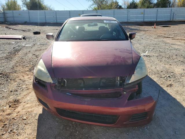 1HGCM56866A083451 - 2006 HONDA ACCORD EX BURGUNDY photo 5