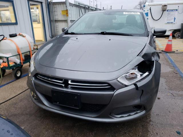 1C3CDFCH2DD703222 - 2013 DODGE DART LIMITED GRAY photo 5