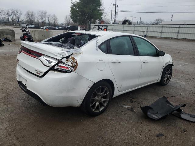 1C3CDFBB9ED863225 - 2014 DODGE DART SXT WHITE photo 3