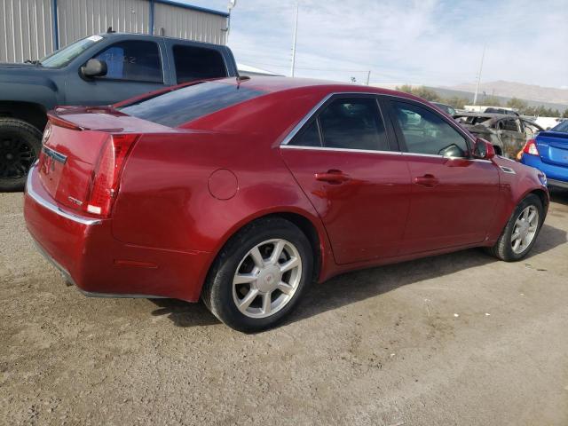 1G6DF577280163487 - 2008 CADILLAC CTS RED photo 3