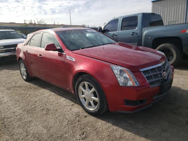 1G6DF577280163487 - 2008 CADILLAC CTS RED photo 4