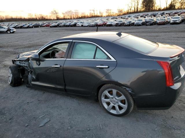 1G6AG5RX7E0168404 - 2014 CADILLAC ATS GRAY photo 2