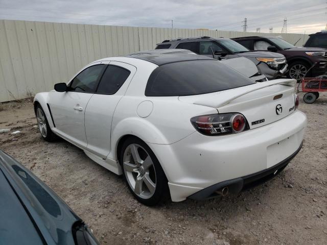 JM1FE17N050157716 - 2005 MAZDA RX8 WHITE photo 2