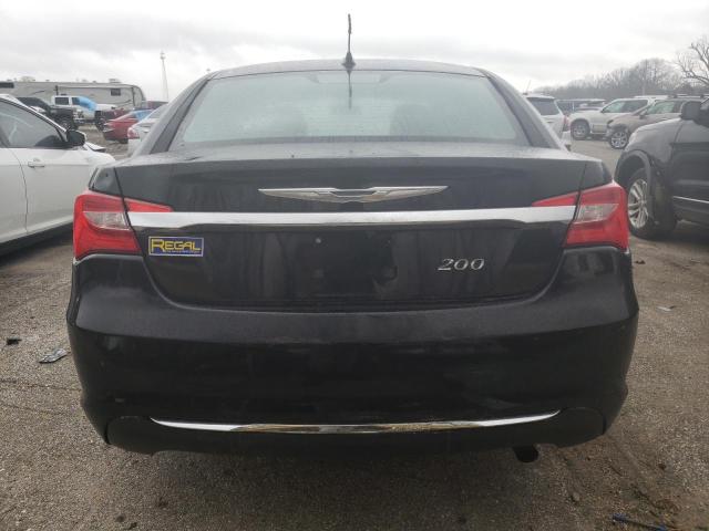 1C3CCBABXDN691843 - 2013 CHRYSLER 200 LX BLACK photo 6