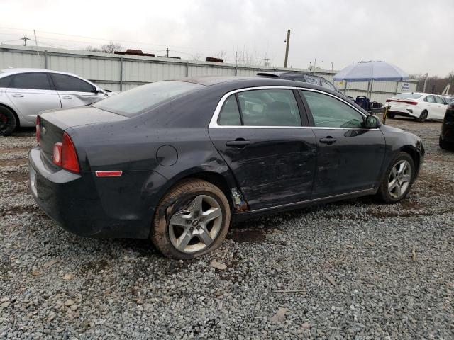 1G1ZH57B594165982 - 2009 CHEVROLET MALIBU 1LT BLACK photo 3