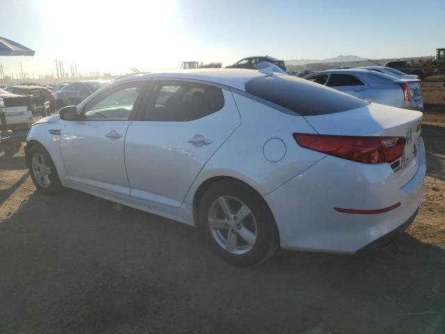 KNAGM4A7XF5658178 - 2015 KIA OPTIMA LX WHITE photo 2