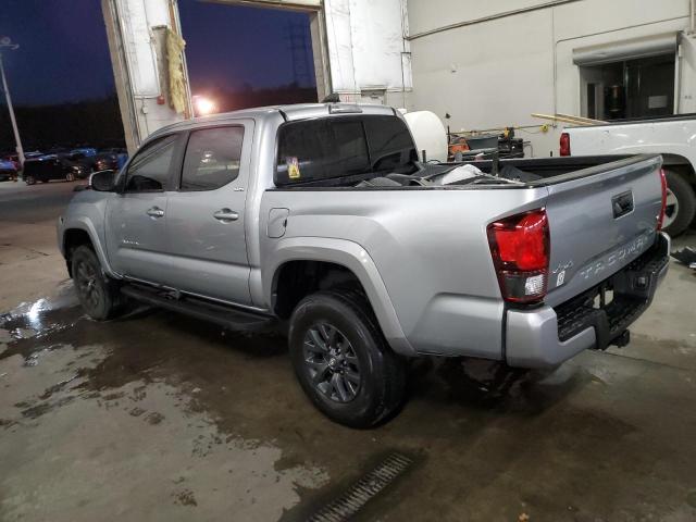 3TMCZ5AN6MM410234 - 2021 TOYOTA TACOMA DOUBLE CAB SILVER photo 2