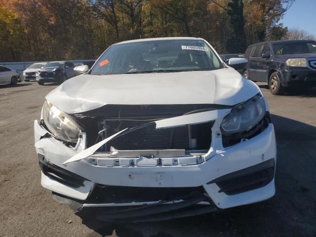 2HGFC2F54JH603760 - 2018 HONDA CIVIC LX WHITE photo 5