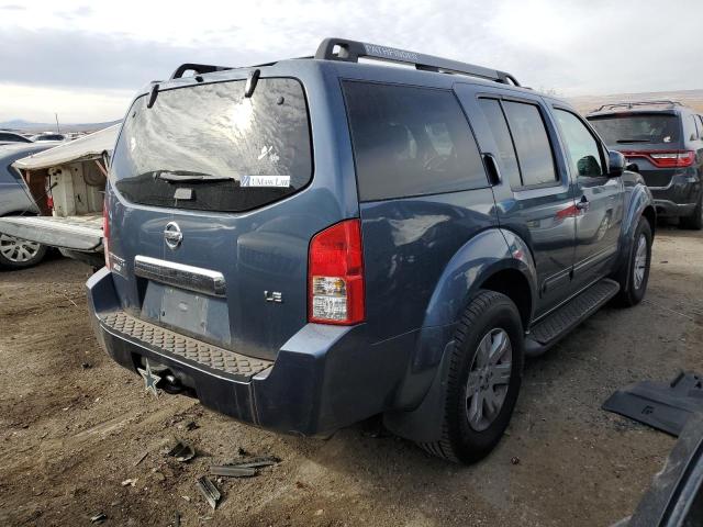 5N1AR18W15C783226 - 2005 NISSAN PATHFINDER LE BLUE photo 3