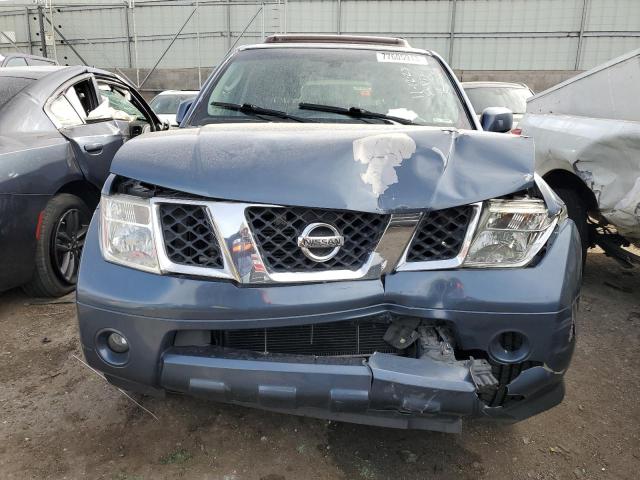 5N1AR18W15C783226 - 2005 NISSAN PATHFINDER LE BLUE photo 5