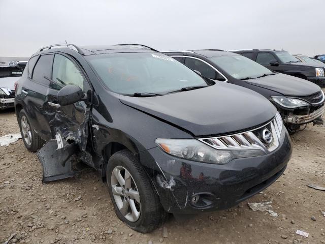 JN8AZ18W59W213971 - 2009 NISSAN MURANO S BLACK photo 4