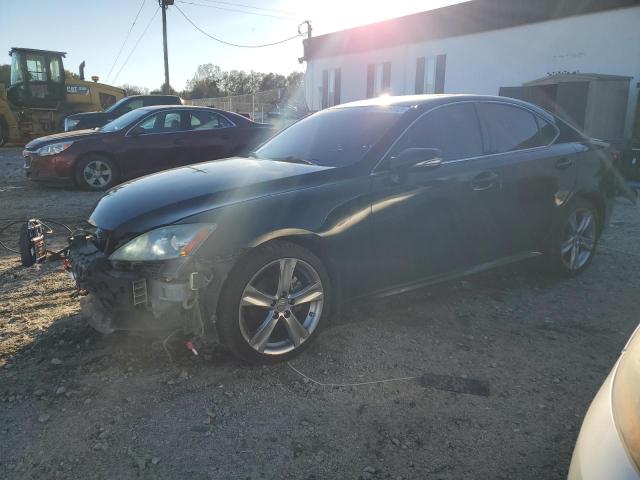 JTHBF5C24B5155091 - 2011 LEXUS IS 250 BLACK photo 1