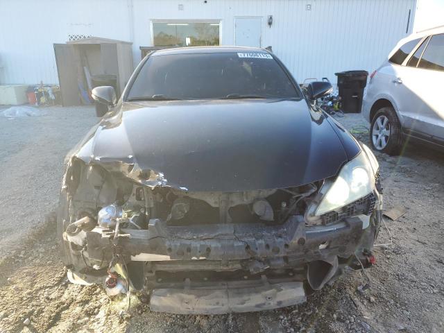 JTHBF5C24B5155091 - 2011 LEXUS IS 250 BLACK photo 5