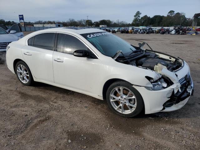 1N4AA5AP1CC861321 - 2012 NISSAN MAXIMA S WHITE photo 4