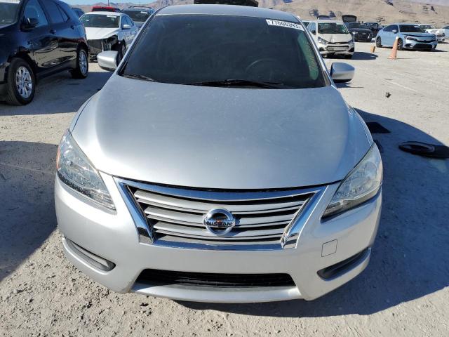 3N1AB7AP5FY240231 - 2015 NISSAN SENTRA S SILVER photo 5