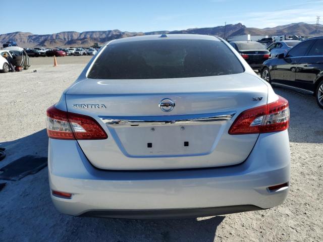 3N1AB7AP5FY240231 - 2015 NISSAN SENTRA S SILVER photo 6