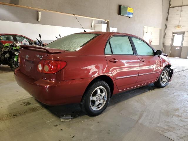 2T1BR30E26C594018 - 2006 TOYOTA COROLLA CE RED photo 3