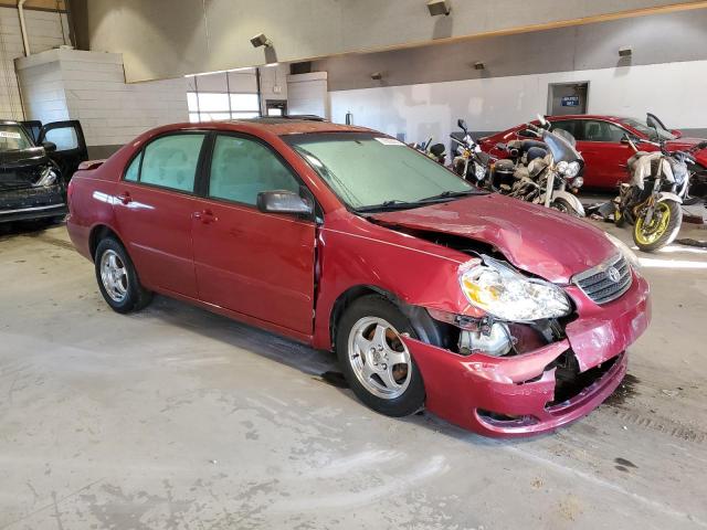 2T1BR30E26C594018 - 2006 TOYOTA COROLLA CE RED photo 4