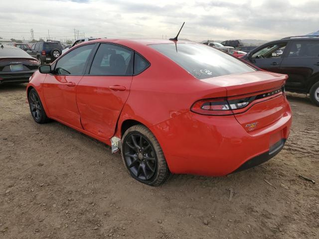 1C3CDFAA0GD750968 - 2016 DODGE DART SE RED photo 2