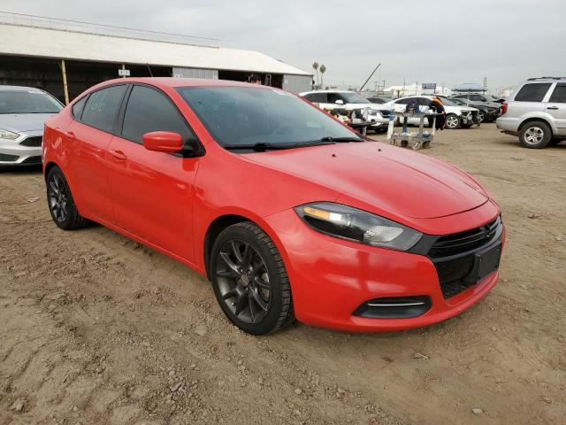 1C3CDFAA0GD750968 - 2016 DODGE DART SE RED photo 4