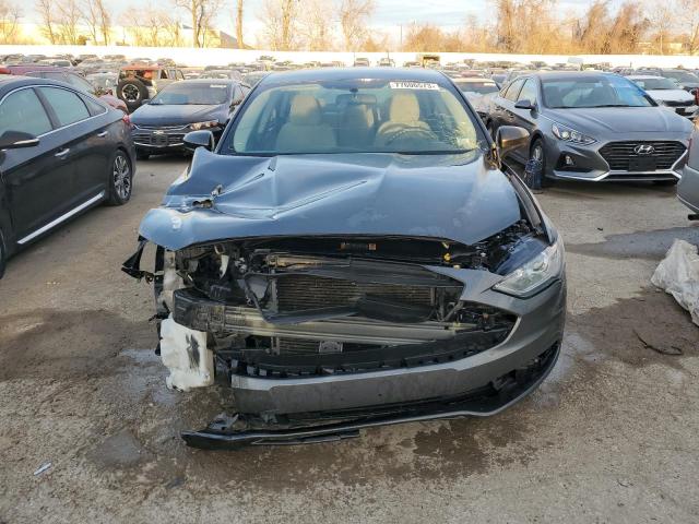 3FA6P0G77HR227583 - 2017 FORD FUSION S GRAY photo 5